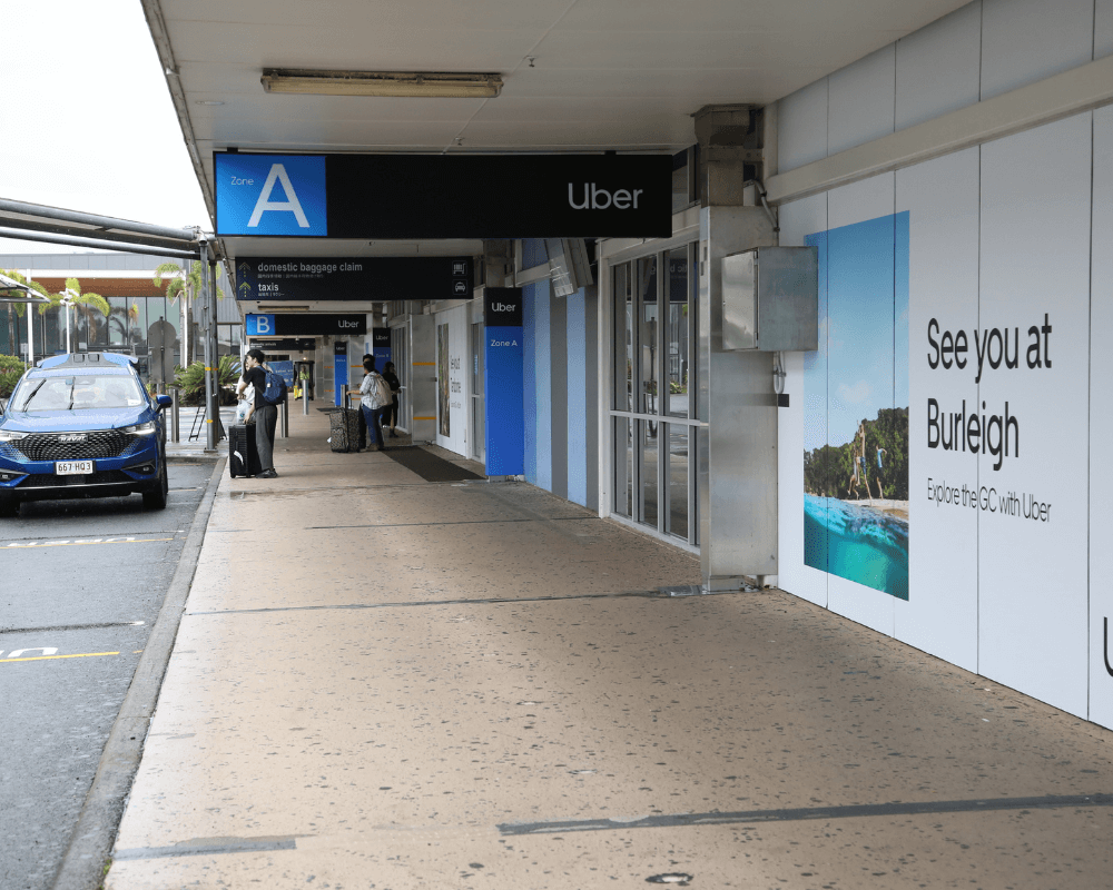 Uber Smooth Pick-Up for Passengers at Gold Coast Airport