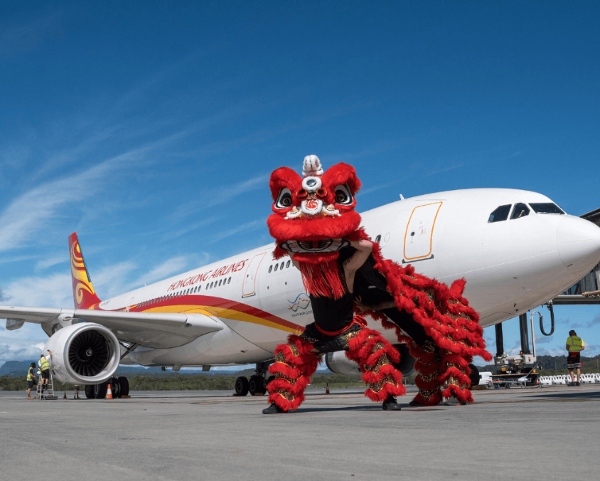 Hong Kong Airlines reconnects with the Gold Coast for Lunar New Year