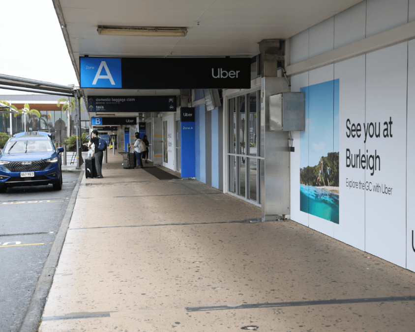 Uber Smooth Pick-Up for Passengers at Gold Coast Airport