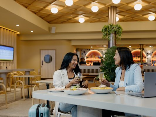 A new world of shopping and dining